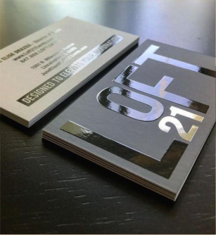 Cartão de Visita laminado Fosco e Verniz Localizado